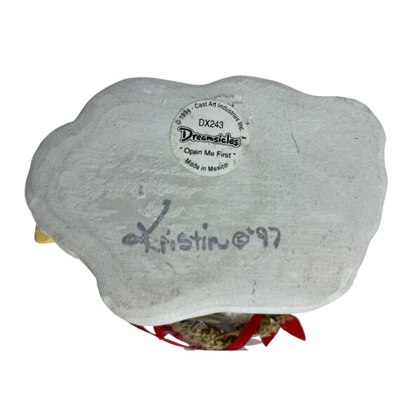 VTG Dreamsicles Collectible Christmas Figurines Lot Of 2 Open Me First & Toyland - Picture 5 of 13